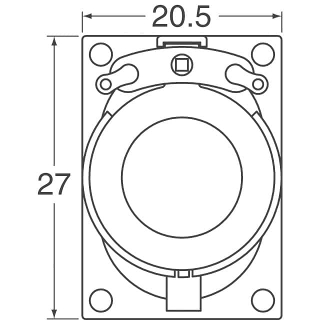 AS02708CO-WR-R PUI Audio, Inc.  Speakers